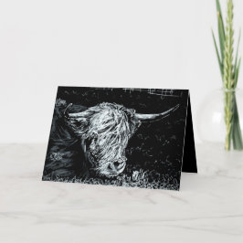 Highland Snö Helgkort