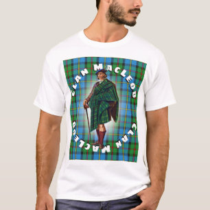 Highland Stil Klan MacLeod of Harris Tartan T Shirt