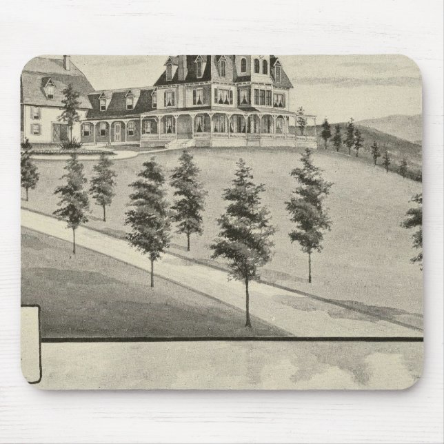 Highland View, Claremont, NH Musmatta (Framsidan)