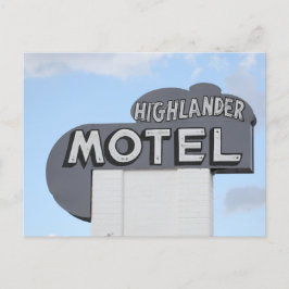 Highlander Motel Route 66 Vykort