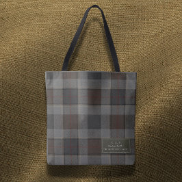 Highlands Dispatch: Personalized Tartan Field Tygkasse