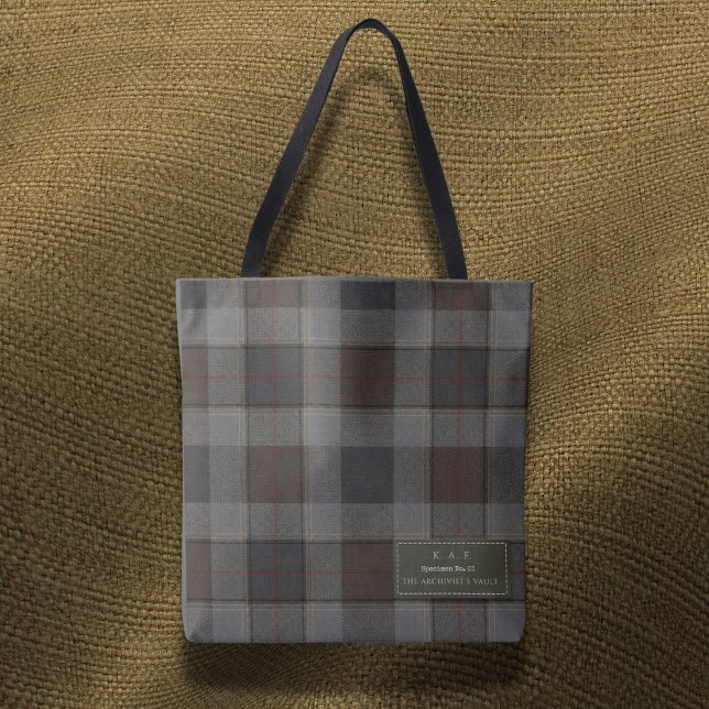 Highlands Dispatch: Personlig Tartan Fältväska Tygkasse (Skapare uppladdad)