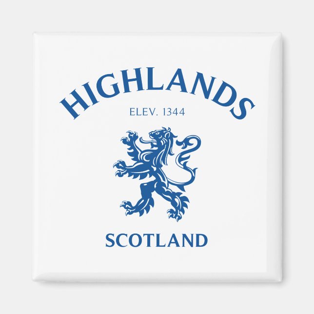 HIGHLANDS MAGNET (Framsidan)