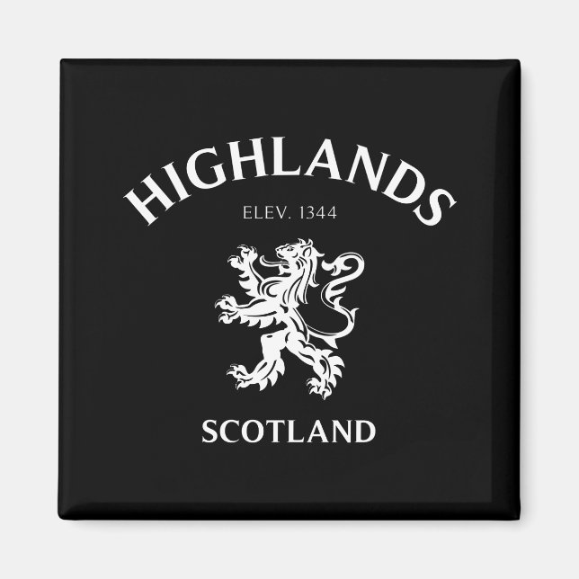 HIGHLANDS MAGNET (Framsidan)