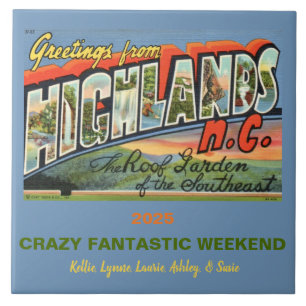 Highlands North Carolina Minne Kakelplatta