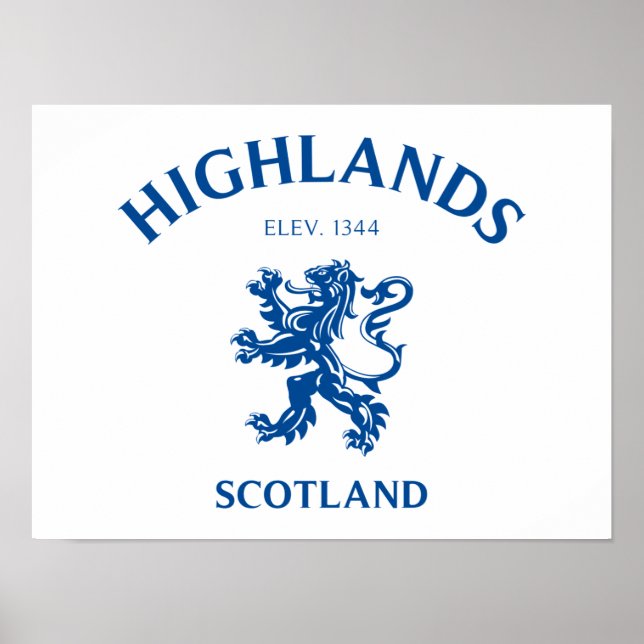 HIGHLANDS POSTER (Framsidan)