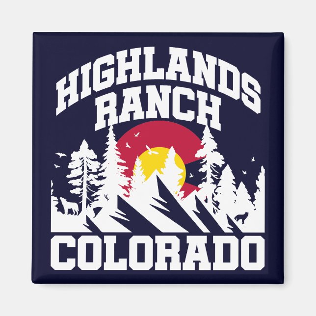 Highlands Ranch,Colorado Magnet (Framsidan)
