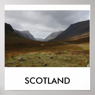 HIghlands, SCOTLAND Poster