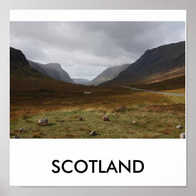 HIghlands, SCOTLAND Poster (Framsidan)