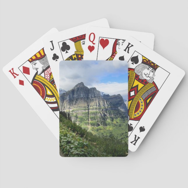 Highline Trail - Glacier National Park Casinokort (Baksidan)