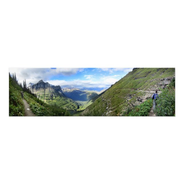 Highline Trail - Glacier National Park Fototryck (Framsidan)