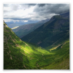 Highline Trail Glacier National Park Montana Fototryck