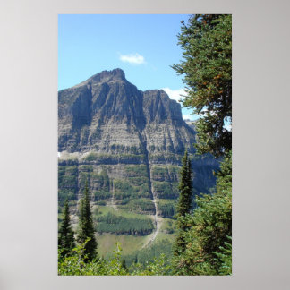 Highline Trail - Glacier National Park Montana Poster