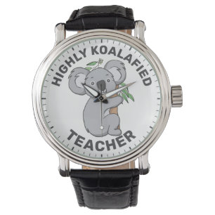 Highly Koalafied Koala Qualified Teacher Armbandsur