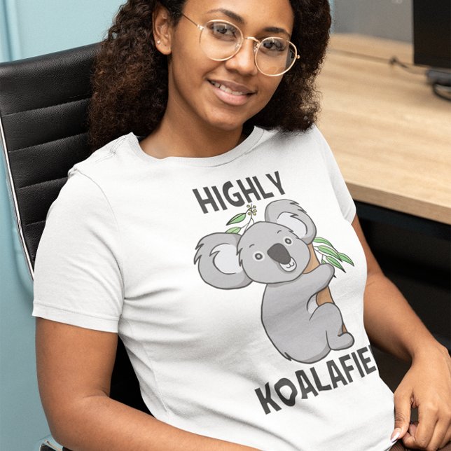 Highly Koalafied Koala T Shirt (Skapare uppladdad)
