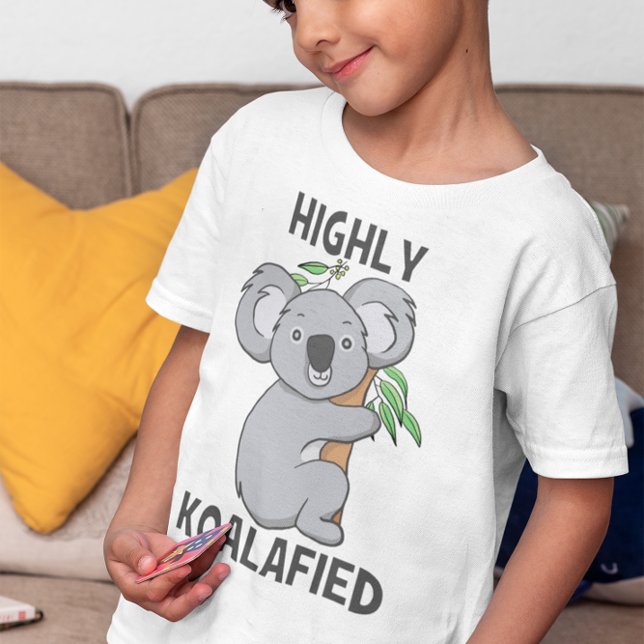Highly Koalafied Koala T Shirt (Skapare uppladdad)