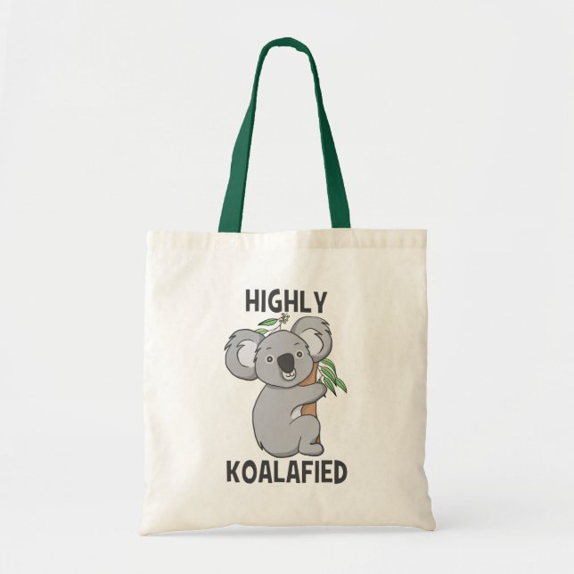 Highly Koalafied Koala Tygkasse (Framsidan)