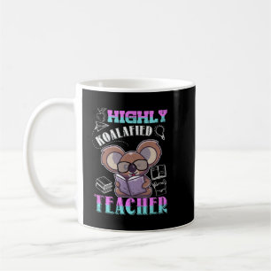 Highly Koalafied Teacher Koala Kaffemugg