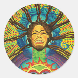 Highrie Heart Runt Klistermärke