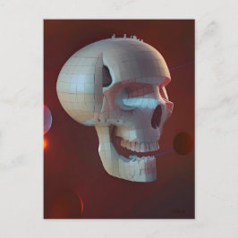 Highrise Living on Skull Asteroid 42-C Vykort