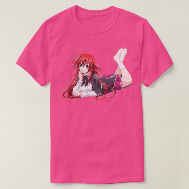 Highschool Dxd Rias Gremory Sticker T Shirt (Design framsida)