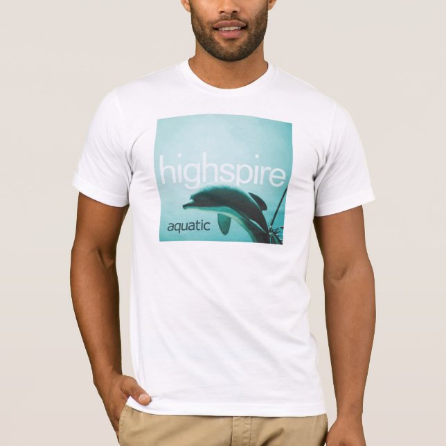 Highspire "vatten-" skjortor tee (Framsida)