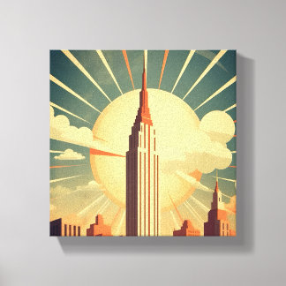 Hightower Sunrise Canvastryck