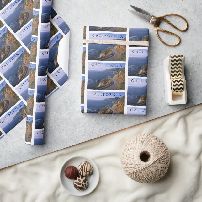 Highway 1 | Carmel Kalifornien Presentpapper (Hantverk)