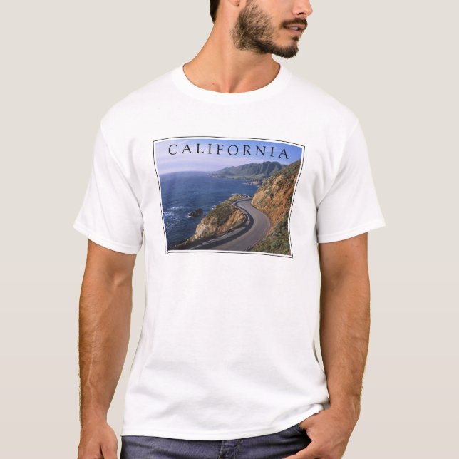 Highway 1 | Carmel Kalifornien T Shirt (Framsida)