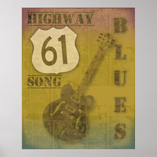Highway 61 Blues Poster
