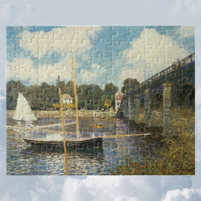 Highway Bridge i Argentina av Claude Monet Pussel (Skapare uppladdad)