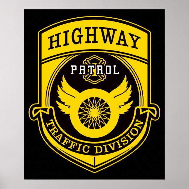 Highway Patrol Poster (Framsidan)
