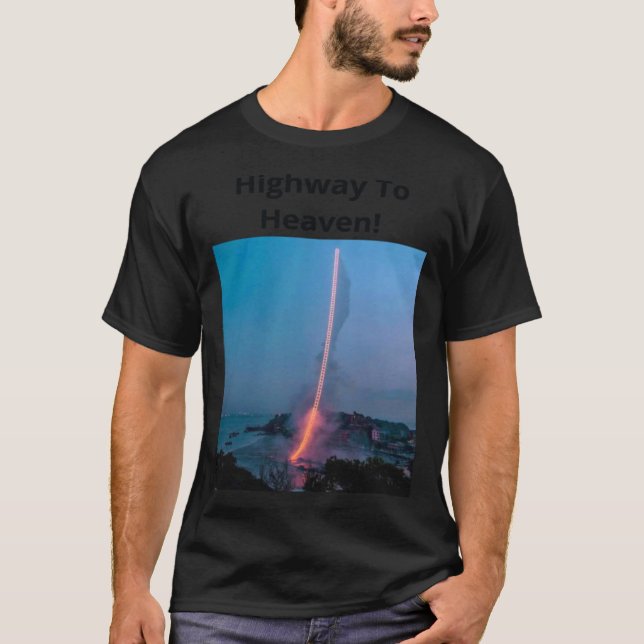 Highway To Heaven T Shirt (Framsida)