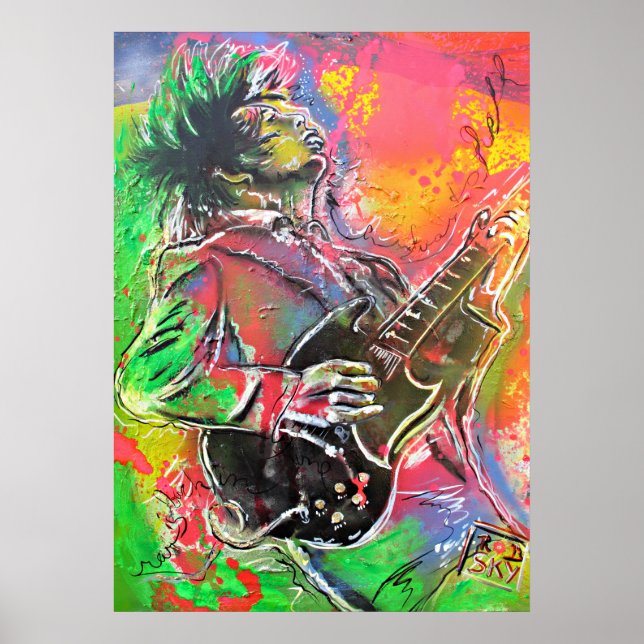 Highway to hell - the feel of music by RobSky Poster (Framsidan)