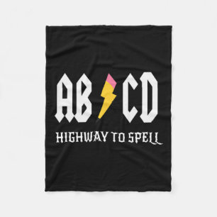 Highway to Spell Pencil Teacher Amp; Student White Fleecefilt