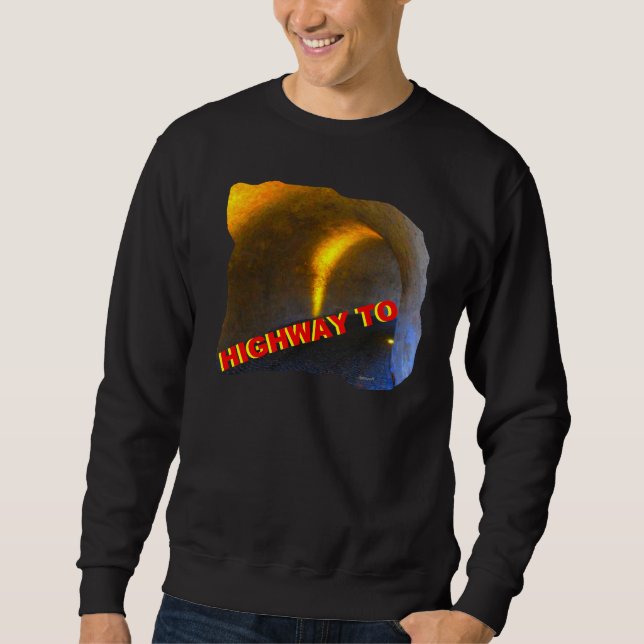 HIGHWAY TO ... - Sweatshirt (Framsida)