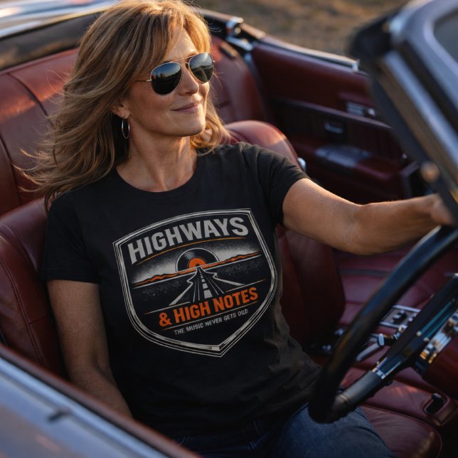 Highways & High Notes – Chrome Revival T Shirt (Skapare uppladdad)