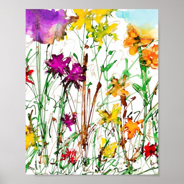 Highwood Wildblommor Lovitude Poster (Framsidan)