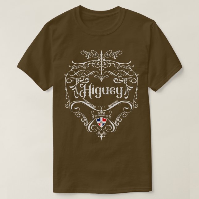 Higuey Vintage design 1 T Shirt (Design framsida)