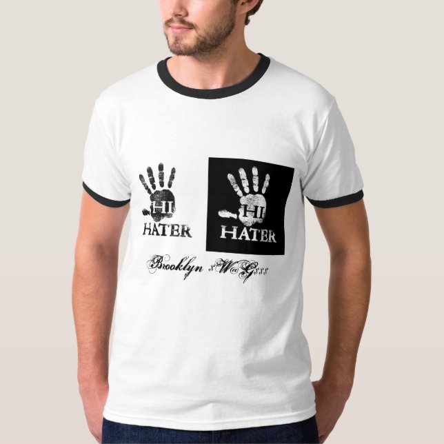 hihaters Brooklyn $ W@G T-shirt (Framsida)