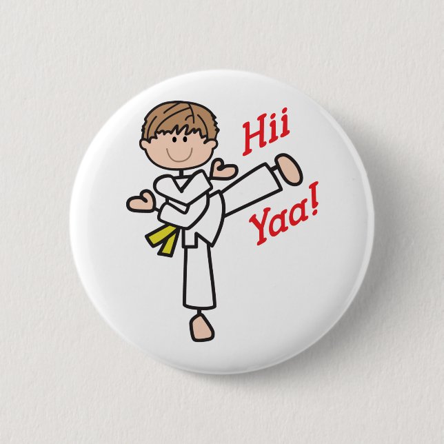 Hii Yaa Karate Knapp (Framsida)