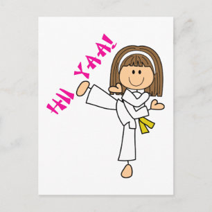 Hii Yaa Karate Vykort