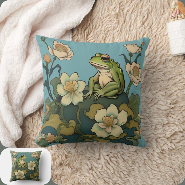 Hiiaka Kudde (Hiiaka Throw Pillow (Front & Back))