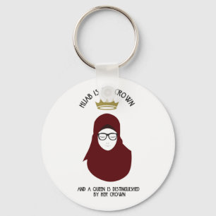 Hijab är min krona - EXPONERINGSGLAS Nyckelring