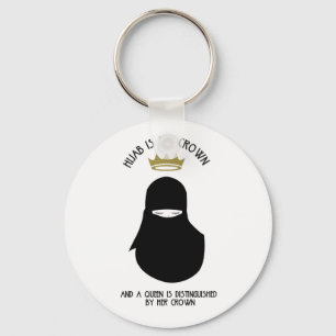 Hijab är min krona - NIQAB-nyckelring Nyckelring