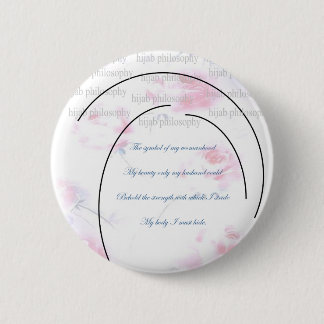 Hijab Philosophy Button Knapp