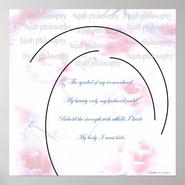 Hijab Philosophy Poster (Framsidan)