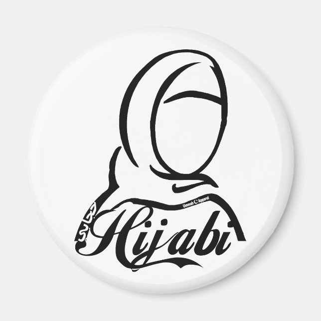 Hijabi Magnet (Framsidan)