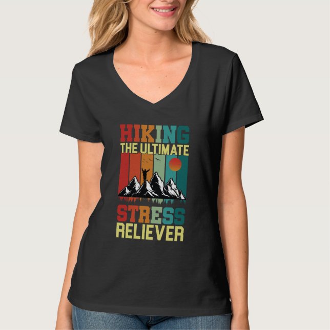 HIKA DET SLUTLIGA STRESSA RELIEVER, HÄMTA Älskare T Shirt (Framsida)