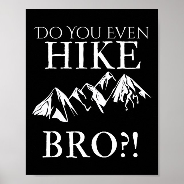 Hikar du ens, bro! Coola vandringar för roliga van Poster (Framsidan)